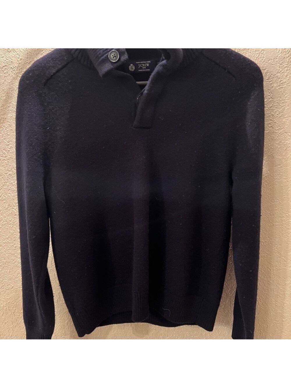 J. Crew Men's Navy Turtleneck Sweater